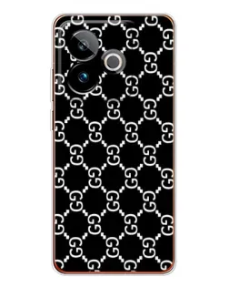 Чехол для Realme GT 7T с картинкой «Gucci — сетчатый паттерн» Чехол для Realme GT 7T с картинкой «Gucci — сетчатый паттерн»