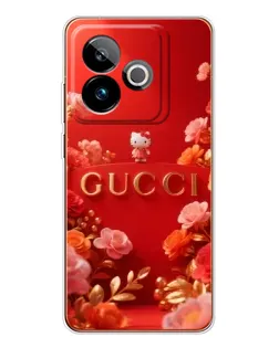 Чохол для Realme GT 7T з картинкою «Gucci — золотий сад»