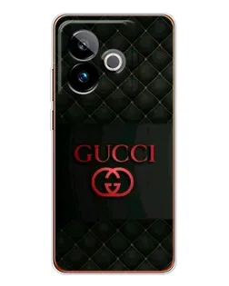 Чохол для Realme GT 7T з картинкою «Gucci — стьобаний чорний»