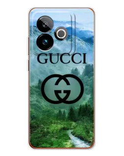 Чохол для Realme GT 7T з картинкою «Gucci — гірський пейзаж»