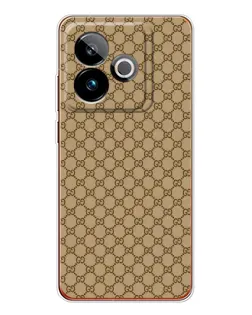 Чохол для Realme GT 7T з картинкою «Gucci — класичний беж»