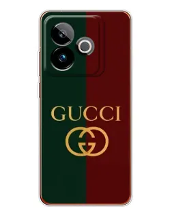 Чохол для Realme GT 7T з картинкою «Gucci — темно-зелений градієнт»