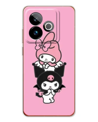 Чохол для Realme GT 7T з картинкою «Тріо My Melody та Kuromi» Чохол для Realme GT 7T з картинкою «Тріо My Melody та Kuromi»