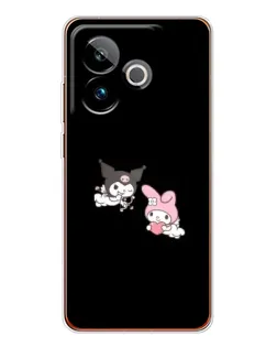 Чохол для Realme GT 7T з картинкою «My Melody та Kuromi» Чохол для Realme GT 7T з картинкою «My Melody та Kuromi»