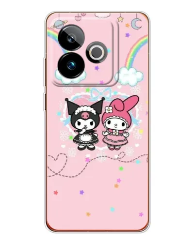 Чохол для Realme GT 7T з картинкою «My Melody та Kuromi» Чохол для Realme GT 7T з картинкою «My Melody та Kuromi»