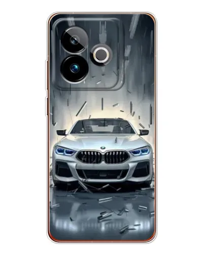 Чохол для Realme GT 7T з картинкою «BMW у світлі фар» Чохол для Realme GT 7T з картинкою «BMW у світлі фар»