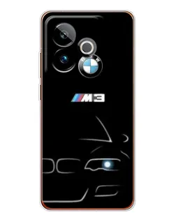Чохол для Realme GT 7T з картинкою «Мінімалістичний принт BMW M3»