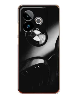 Чохол для Realme GT 7T з картинкою «Емблема BMW — макро»