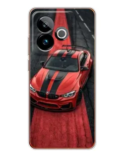 Чохол для Realme GT 7T з картинкою «BMW на червоній доріжці»