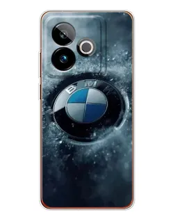 Чехол для Realme GT 7T с картинкой «Логотип BMW — лед» Чехол для Realme GT 7T с картинкой «Логотип BMW — лед»