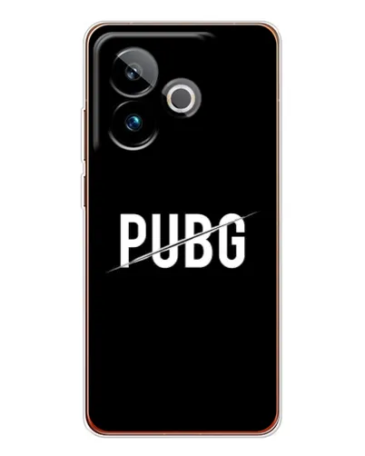 Чохол для Realme GT 7T з картинкою «PUBG — білий логотип» Чохол для Realme GT 7T з картинкою «PUBG — білий логотип»