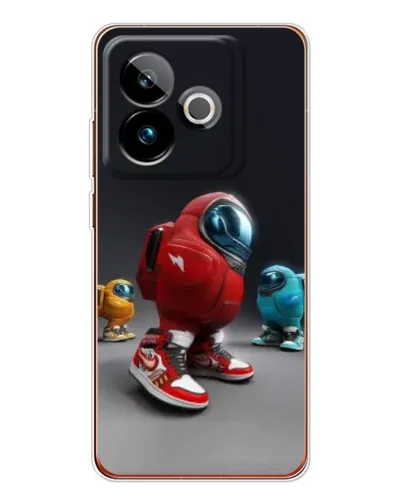 Чохол для Realme GT 7T з картинкою «Among Us — 3D стиль»