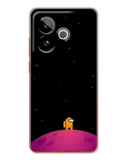 Чохол для Realme GT 7T з картинкою «Самотній герой на планеті» Чохол для Realme GT 7T з картинкою «Самотній герой на планеті»