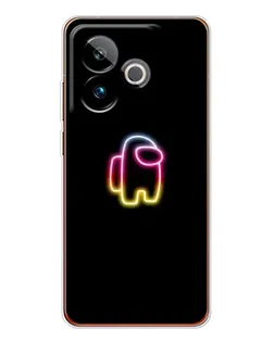 Чохол для Realme GT 7T з картинкою «Among Us градієнт»