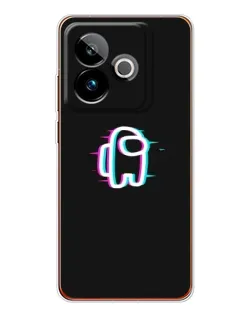 Чохол для Realme GT 7T з картинкою «Among Us неон»