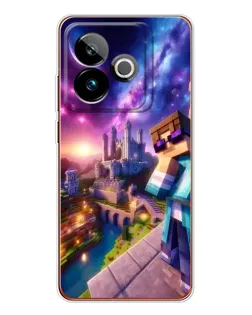 Чохол для Realme GT 7T з картинкою «Стів та космос» Чохол для Realme GT 7T з картинкою «Стів та космос»