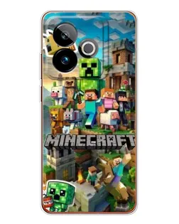 Чохол для Realme GT 7T з картинкою «Замок Minecraft» Чохол для Realme GT 7T з картинкою «Замок Minecraft»