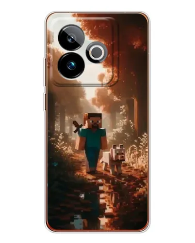 Чохол для Realme GT 7T з картинкою «Стів у лісі»