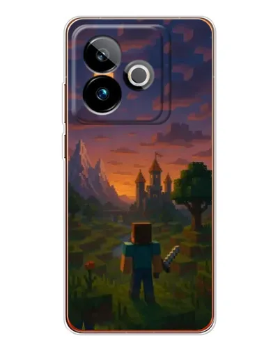 Чохол для Realme GT 7T з картинкою «Стів біля вежі»