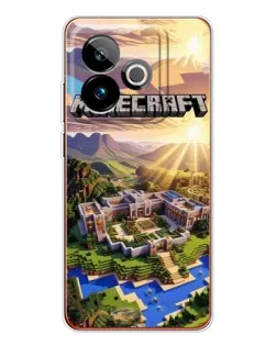 Чохол для Realme GT 7T з картинкою «Minecraft панорама»