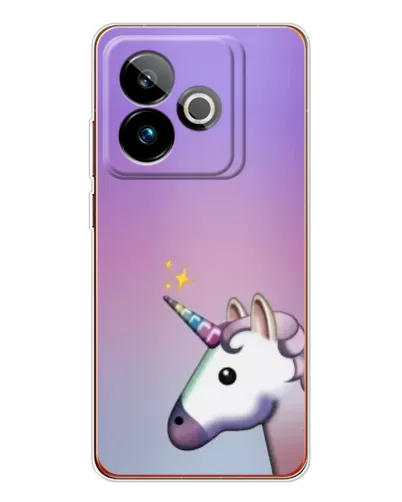 Чехол для Realme GT 7T с картинкой «Единорог градиент»