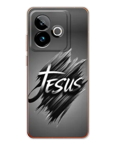 Чохол для Realme GT 7T з картинкою «Напис Jesus Graffiti» Чохол для Realme GT 7T з картинкою «Напис Jesus Graffiti»