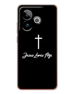 Чохол для Realme GT 7T з картинкою «Ісус любить тебе»