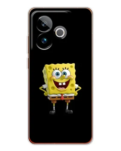 Чехол для Realme GT 7T с картинкой «Классический Губка Боб»