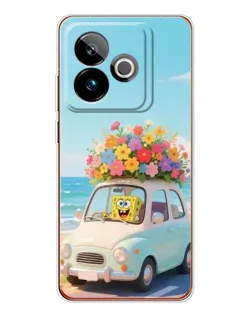 Чехол для Realme GT 7T с картинкой «Автомобильное путешествие»