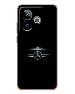 Чохол для Realme GT 7T з картинкою «Mercedes — абстрактні лінії» Чохол для Realme GT 7T з картинкою «Mercedes — абстрактні лінії»
