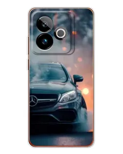 Чохол для Realme GT 7T з картинкою «Mercedes — нічне місто» Чохол для Realme GT 7T з картинкою «Mercedes — нічне місто»