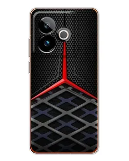 Чохол для Realme GT 7T з картинкою «Mercedes Carbon Grid»