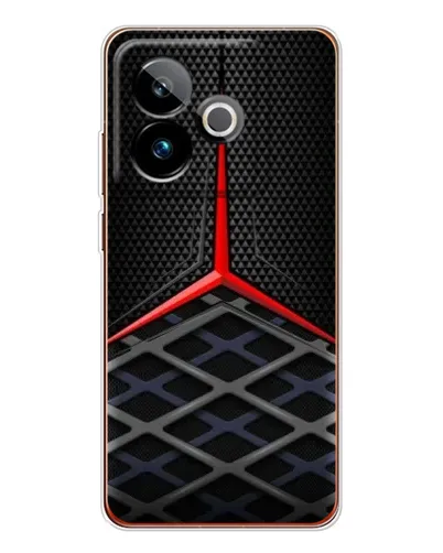 Чохол для Realme GT 7T з картинкою «Mercedes Carbon Grid»