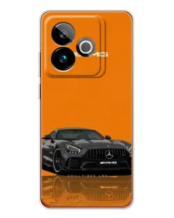 Чохол для Realme GT 7T з картинкою «Помаранчевий Mercedes AMG»