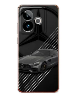 Чохол для Realme GT 7T з картинкою «Mercedes AMG — графіка»