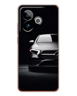 Чохол для Realme GT 7T з картинкою «Світло фар Mercedes»