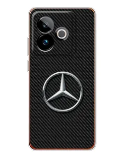 Чохол для Realme GT 7T з картинкою «Карбоновий Mercedes стиль»