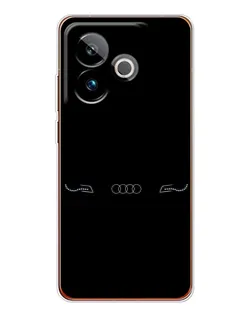 Чохол для Realme GT 7T з картинкою «Audi — світловий підпис» Чохол для Realme GT 7T з картинкою «Audi — світловий підпис»