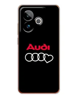 Чохол для Realme GT 7T з картинкою «Логотип Audi Heart» Чохол для Realme GT 7T з картинкою «Логотип Audi Heart»