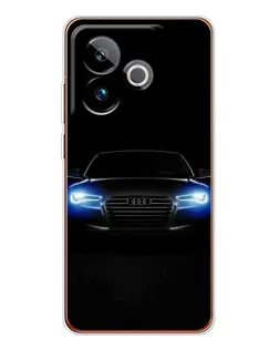 Чохол для Realme GT 7T з картинкою «Audi в неоні»