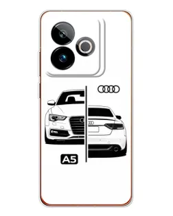 Чохол для Realme GT 7T з картинкою «Audi — контрастний дизайн»