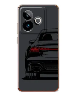 Чохол для Realme GT 7T з картинкою «Задня частина Audi — арт»