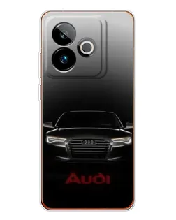 Чохол для Realme GT 7T з картинкою «Audi — градієнтний контур»