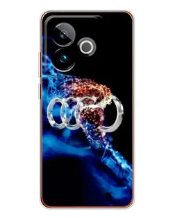 Чохол для Realme GT 7T з картинкою «Енергія лого Audi»