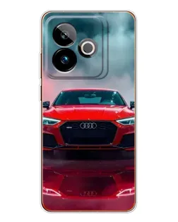 Чохол для Realme GT 7T з картинкою «Audi RS — червоний стиль»