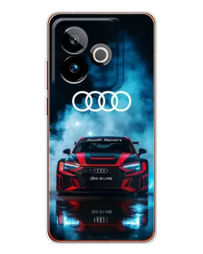 Чохол для Realme GT 7T з картинкою «Audi Sport — неон»