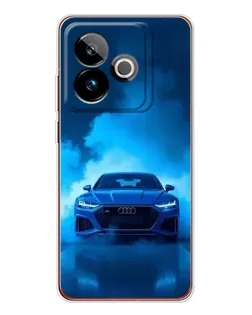 Чохол для Realme GT 7T з картинкою «Audi — блакитна енергія»