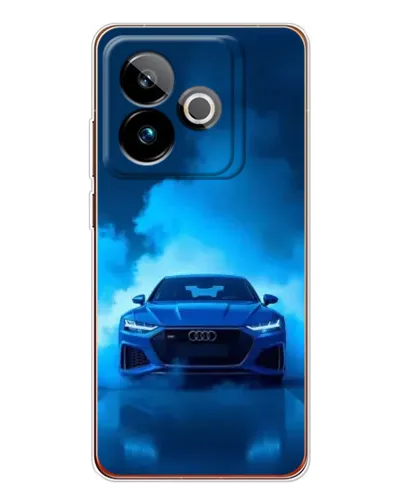 Чохол для Realme GT 7T з картинкою «Audi — блакитна енергія»