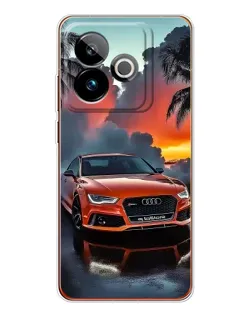 Чохол для Realme GT 7T з картинкою «Audi — захід сонця»