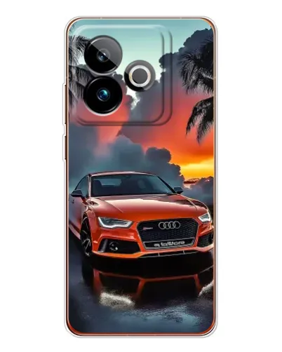 Чохол для Realme GT 7T з картинкою «Audi — захід сонця»